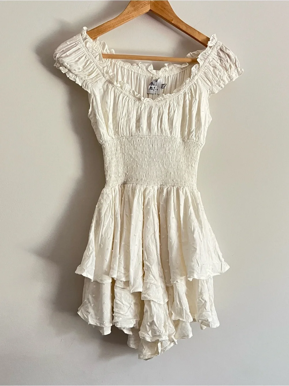 Princess Polly The Love Galore Off The Shoulder Romper NWT Size 2